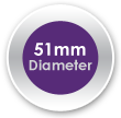 51mm Diameter