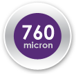 760 micron Plasticards